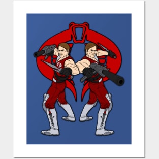 Tomax And Xamot - Crimson Posters and Art